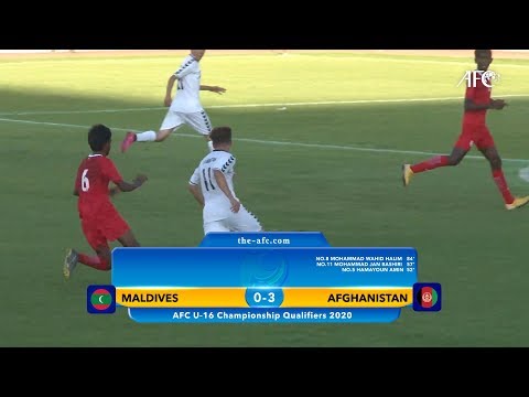 AFC U16 Qualifiers 2020 Group C : MALDIVES 0-3 AFGHANISTAN