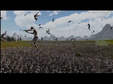 Ultimate Epic Battle Sim 2  100 chuck norris against 100,000 zombies!!