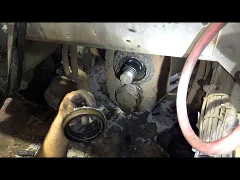 How To Replace Pinion Seal On A Big Truck