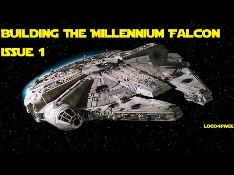 Build the DeAgostini Millennium Falcon - Issue 1 | Cockpit and Quad Canon