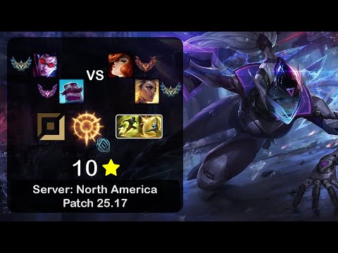 Vayne ADC + Braum vs Miss Fortune + Rell - NA Challenger - Patch 25.17