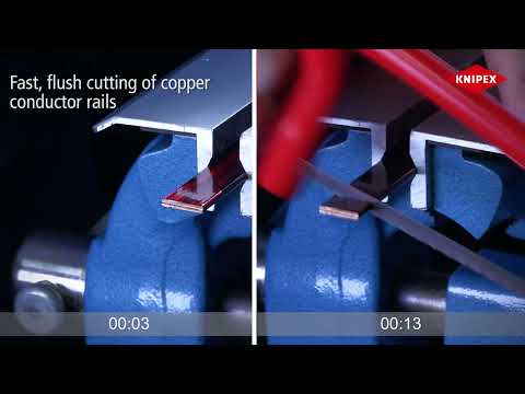 High Leverage Flush Cutter For soft metal and plastic video
