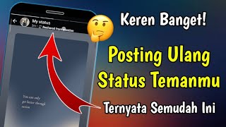 Download lagu Cara Repost Status Whatsapp Orang Lain mp3 Download lagu Cara Repost Status Whatsapp Orang Lain mp3