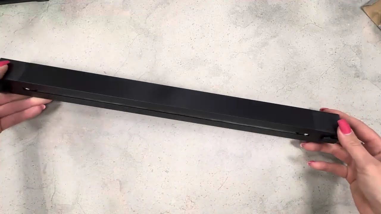 Трековий світлодіодний світильник Ardero AL120 30W чорний (80153)