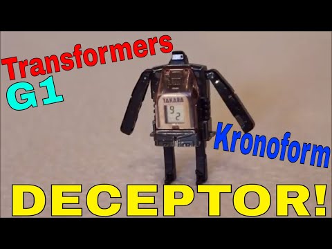 Transformers Vintage G1 Kronoform Deceptor - GotBot True Review NUMBER 443