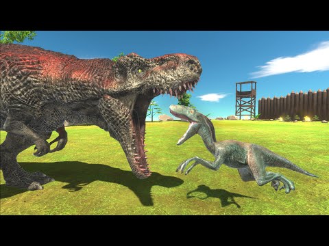 Battle of the Carnivore Dinosaurs - Animal Revolt Battle Simulator