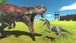 Battle of the Carnivore Dinosaurs - Animal Revolt Battle Simulator