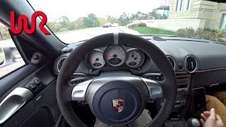 2006 Porsche Cayman S with Full IPE Exhaust - Tedward POV Test Drive (Binaural Audio)