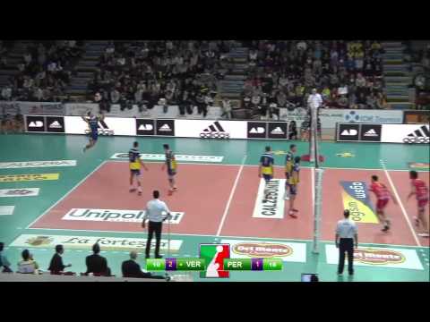 Highlights Superlega A1: Calzedonia Verona - Sir Safety Perugia 3-2