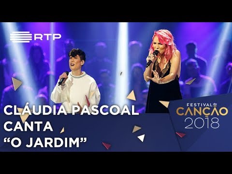 Canção n.º 7: Cláudia Pascoal -  "O Jardim"  - 2.ª Semifinal | Festival da Canção 2018