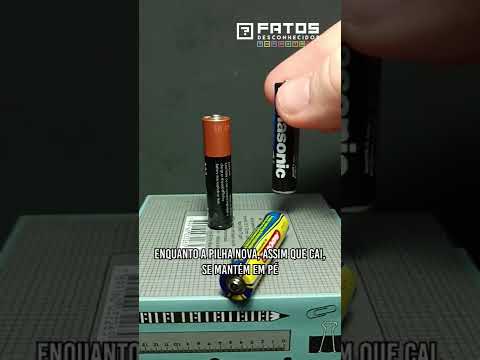 Como descobrir se sua pilha está carregada? #Shorts