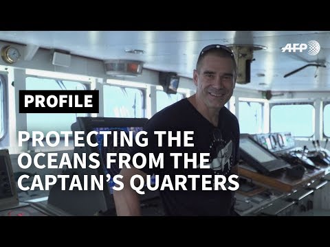 Greenpeace captain on a mission to protect the world's oceans | AFP