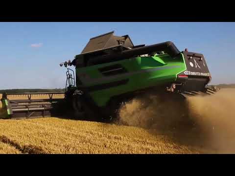 Unbelievable DEUTZ FAHR C9300 Series a whole new level of harvesting #deutzfahr #combine #harvester
