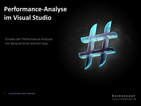 Visual Studio 2012 Performance Profiling