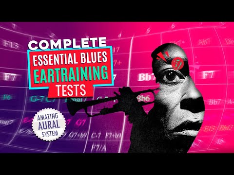 Essential Blues Eartraining system +tests + playalong