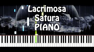 Lacrimosa - Satura Piano Cover