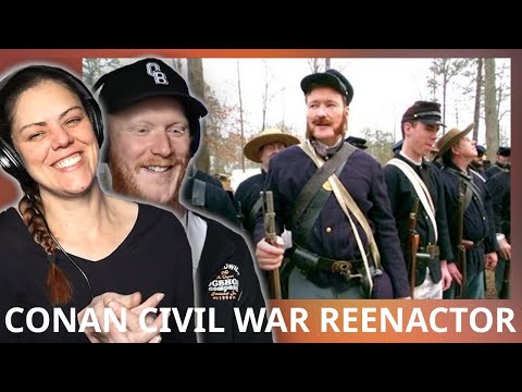 Conan Becomes A Civil War Reenactor REACTION | OB DAVE REACTS