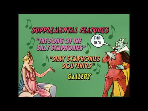 Walt Disney Treasures - Silly Symphonies Disc Two Opening and Menu Walkthrough