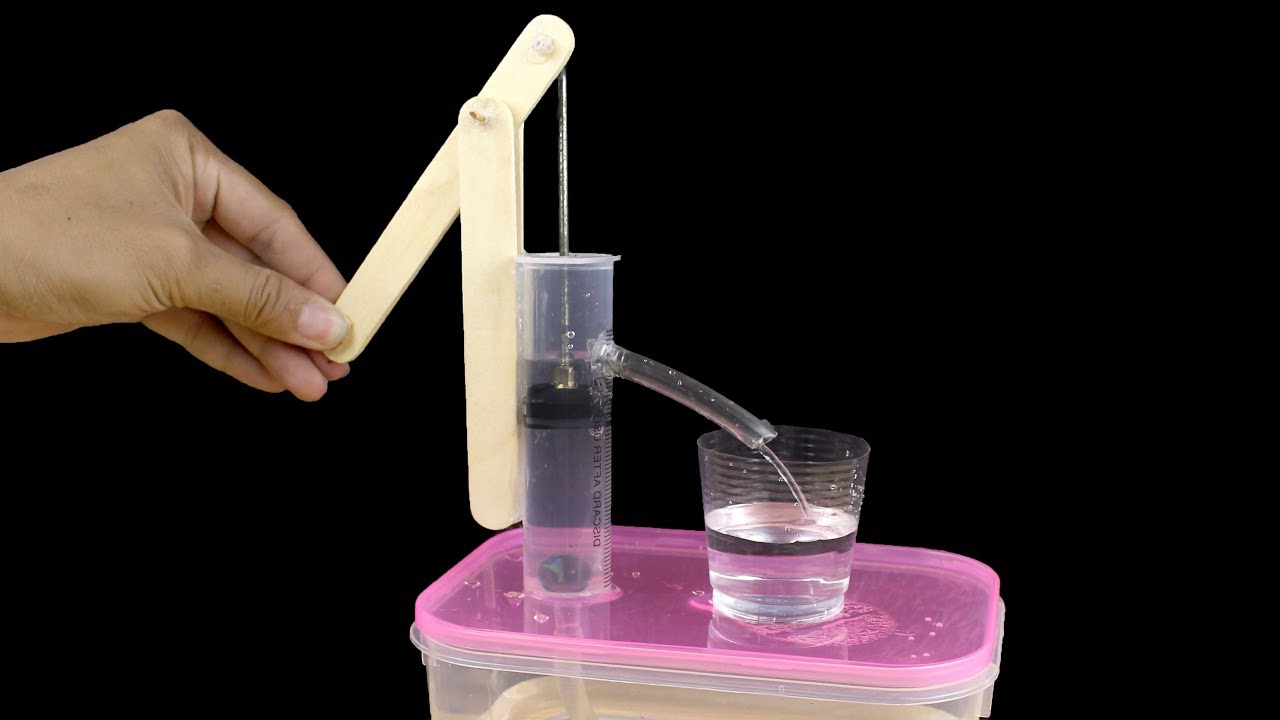 DIY Fabrication d’une pompe à main