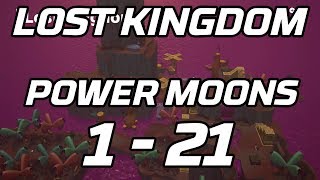 [Super Mario Odyssey] Lost Kingdom Power Moons 1 - 21 Guide