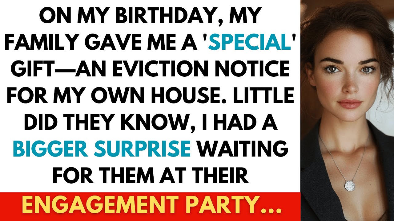 On My Birthday, My Family Gave Me an Eviction Notice. They Never Expected Me to Fight Back!