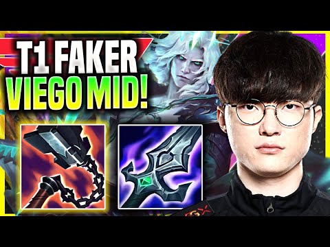 FAKER IS SO GOOD WITH NEW CHAMPION VIEGO! - T1 Faker Plays Viego Mid vs Lucian! | Season 11