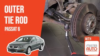Youtube thumbnail of video "How to replace the outer tie rod Passat 6 🚗"