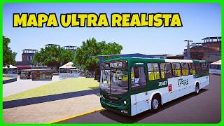 Proton Bus Simulator | Gameplay Mapa Conexão Estação Pirajá | Mods | PBS | Simulador