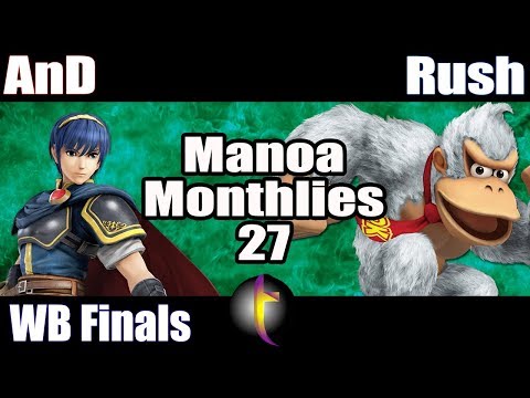 MM27 Singles: SSB Wii U - WF - AnD vs Rush
