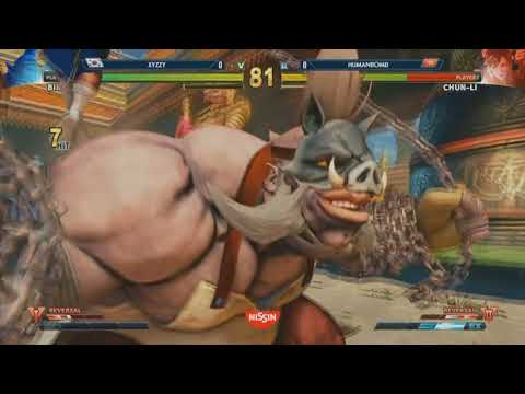 EVO JAPAN 2018 SFV:AE XYZZY(Birdie) vs HumanBomb(Chun-Li)
