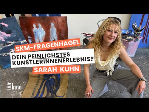 SKM-Fragenhagel mit Sarah Maria Kuhn an der UdK Berlin / Studierenden-Kunstmarkt