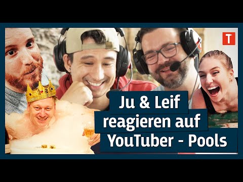 Julien Bam & Poolprofi Leif reagieren auf YouTuber Pools