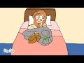 Girl Fart Animation Lady Pooting On Bed From Artichokes