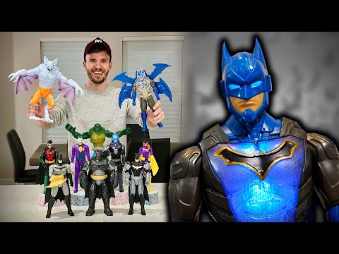 CRIEI UMA HISTÓRIA COM TODOS OS BRINQUEDOS DE BATMAN MISSIONS