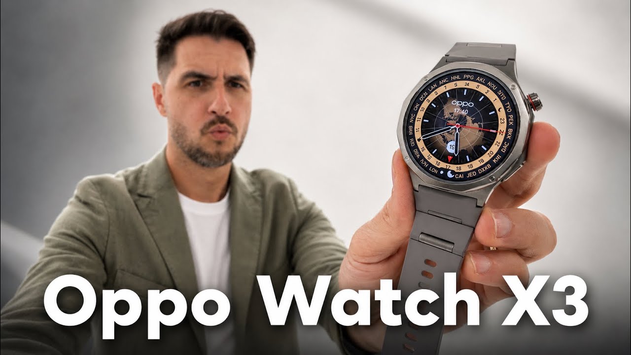 NO COMPRES un Smartwatch sin ver esto: OPPO Watch X3 REVIEW