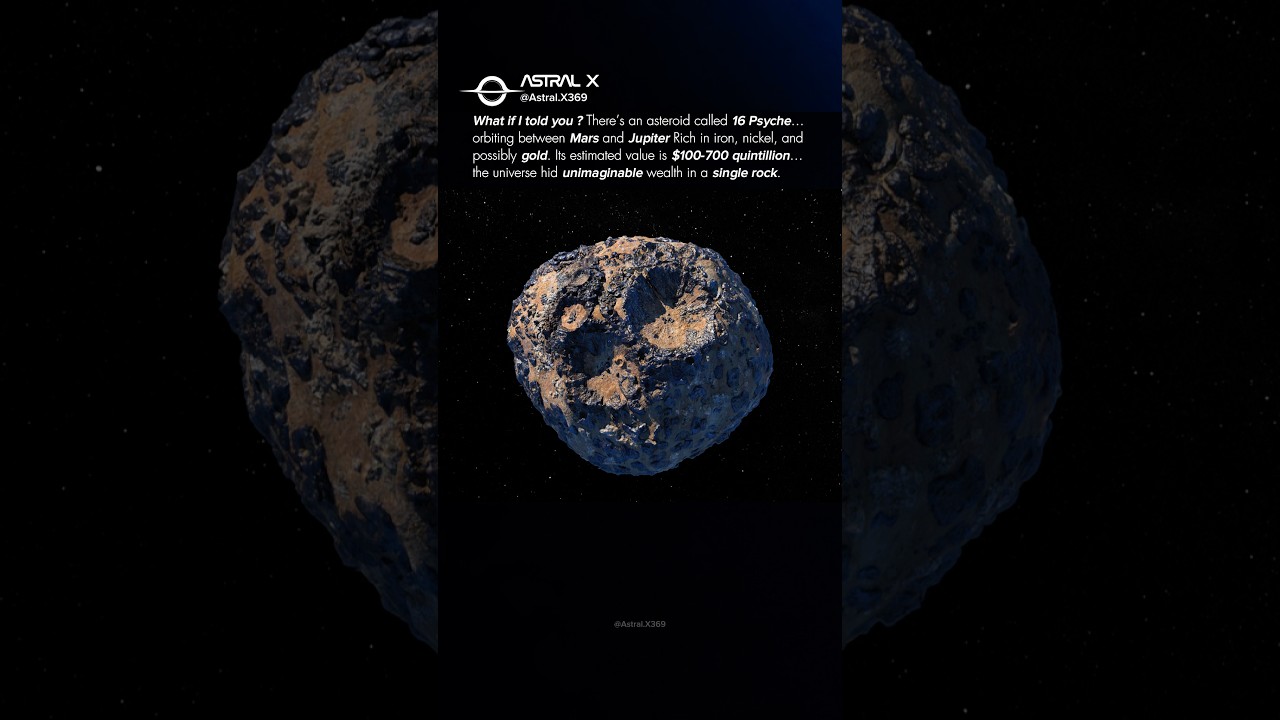 This Asteroid Could Make Everyone a Billionaire #shorts #space