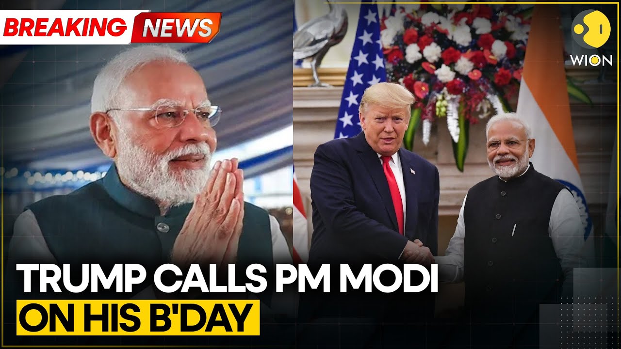 Diplomatic Engagement: Trump Wishes Modi Happy Birthday Amid Trade Talks and Ukraine Peace Efforts
