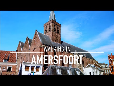 WALKING IN AMERSFOORT / NETHERLANDS 4K 60fps TOP 10 in 2020
