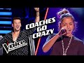 CRAZIEST Coach REACTIONS Ever On The Voice