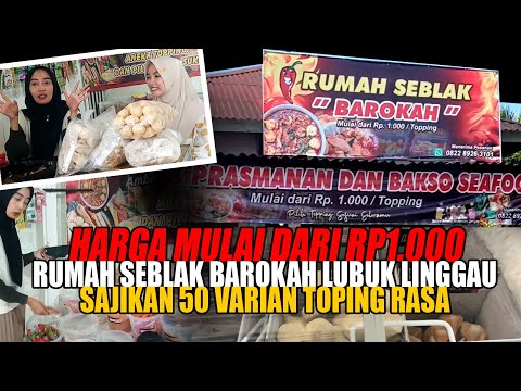 Harga Mulai Rp1.000 di Rumah Seblak Barokah Lubuk Linggau