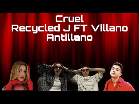 REACCIÓN a Recycled J, Villano Antillano - CRUEL