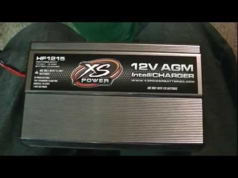 XS Power Intelli Charger 12V AGM Battery Charger