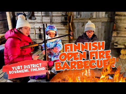 Finnish Open Fire BBQ Magic: Traditional Grilling with a Nordic Twist! | TourYes Family Travels