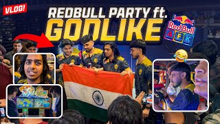 REDBULL PARTY ft.@GodLikeEsportss | VLOG-23🎥