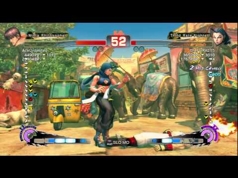 AceUnlimited [Guy] Vs TheFURY215 [Rose] SSF4 AE Ranked Matches - PSN