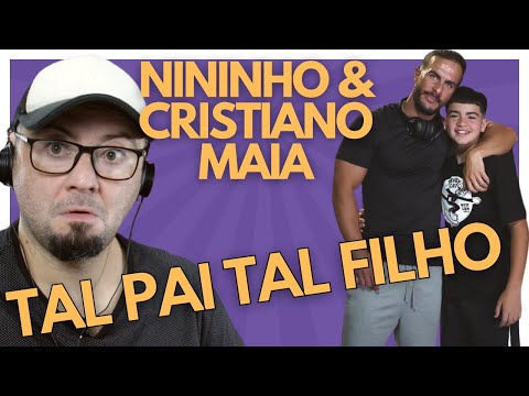 NININHO VAZ MAIA & CRISTIANO MAIA - GOSTO DE TI - Brazilian musician's reaction