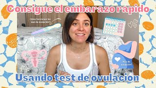 🤰🏻Como quedar embarazada RÁPIDO usando Test de Ovulación👶🏻 Positivo antes de la primera falta😱😱😱