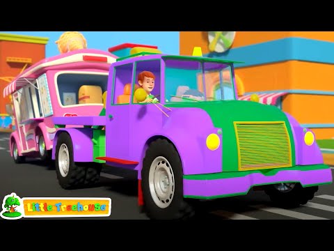 Tow Truck Wheels Go Round and Round + More Vehicle Rhymes for Kids