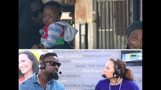 Sarkodie sits with Heather on first-ever live broadcast of Music Time in Africa