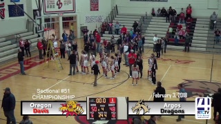 Argos Girls Basketball Sectional Finals